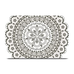 Vector Mandala Drawing Decoration Plate Mats