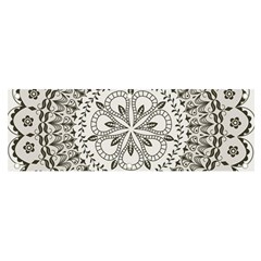 Vector Mandala Drawing Decoration Banner And Sign 6  X 2 