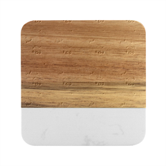 Baby Toys Marble Wood Coaster (square) by SychEva