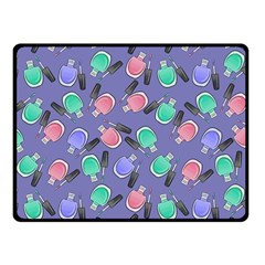 Nail Polish Fleece Blanket (small) by SychEva