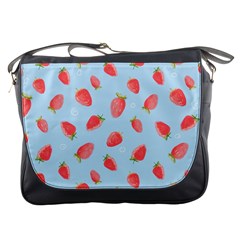 Strawberry Messenger Bag by SychEva