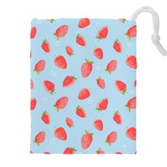 Strawberry Drawstring Pouch (4xl) by SychEva