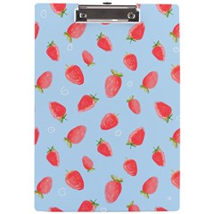 Strawberry A4 Acrylic Clipboard by SychEva