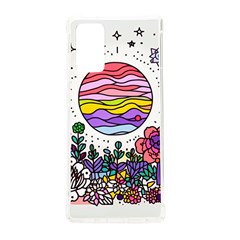 Rainbow Fun Cute Minimal Doodle Drawing Samsung Galaxy Note 20 Tpu Uv Case by Jancukart