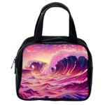 Waves Ocean Sea Tsunami Nautical 5 Classic Handbag (One Side)