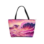Waves Ocean Sea Tsunami Nautical 5 Classic Shoulder Handbag
