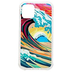 Waves Ocean Sea Tsunami Nautical 8 Iphone 12 Mini Tpu Uv Print Case	 by Jancukart