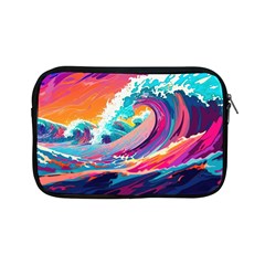 Tsunami Waves Ocean Sea Nautical Nature Water 2 Apple Ipad Mini Zipper Cases by Jancukart