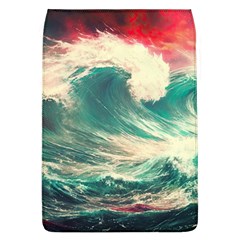 Storm Tsunami Waves Ocean Sea Nautical Nature 2 Removable Flap Cover (l) by Jancukart