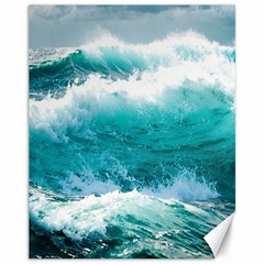 Waves Ocean Sea Tsunami Nautical 4 Canvas 11  X 14  by Jancukart