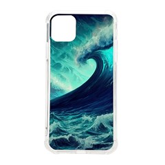 Waves Ocean Sea Tsunami Nautical Iphone 11 Pro Max 6 5 Inch Tpu Uv Print Case by Jancukart