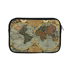 Vintage World Map Apple Ipad Mini Zipper Cases by Sudheng