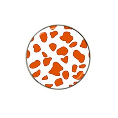 Orange Cow Dots Hat Clip Ball Marker (4 Pack) by ConteMonfrey