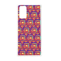 Pink Yellow Neon Squares - Modern Abstract Samsung Galaxy Note 20 Tpu Uv Case by ConteMonfrey