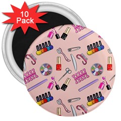 Manicure 3  Magnets (10 Pack)  by SychEva