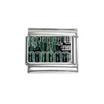 Printed Circuit Board Circuits Italian Charm (9mm)