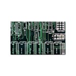 Printed Circuit Board Circuits Sticker Rectangular (100 pack)