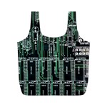 Printed Circuit Board Circuits Full Print Recycle Bag (M)