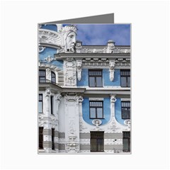 Squad Latvia Architecture Mini Greeting Card