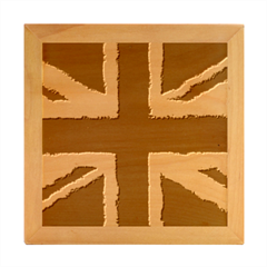 Union Jack Flag National Country Wood Photo Frame Cube by Celenk