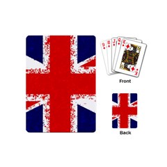 Union Jack London Flag Uk Playing Cards Single Design (mini) by Celenk