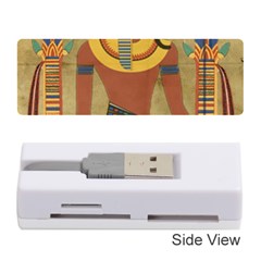 Egyptian Tutunkhamun Pharaoh Design Memory Card Reader (stick) by Celenk