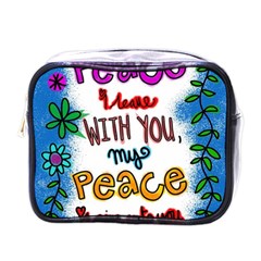 Christian Christianity Religion Mini Toiletries Bag (one Side) by Celenk