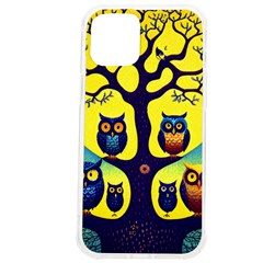 Owl Animal Cartoon Drawing Tree Nature Landscape Iphone 12 Pro Max Tpu Uv Print Case by Uceng