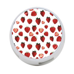 Strawberry Watercolor 4-port Usb Hub (one Side) by SychEva