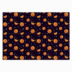 Oranges Large Glasses Cloth (2 Sides) by SychEva