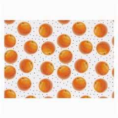 Orange Large Glasses Cloth (2 Sides) by SychEva