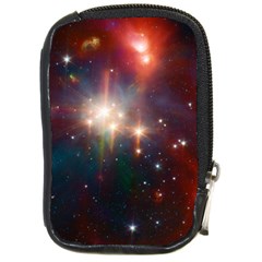 Astrology Astronomical Cluster Galaxy Nebula Compact Camera Leather Case