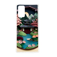 Japanese Garden Flowers Landscape Samsung Galaxy Note 20 Tpu Uv Case by danenraven