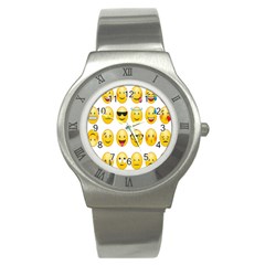 Smilie 123 Stainless Steel Watch by nateshop