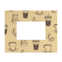 Coffee-56 White Tabletop Photo Frame 4 x6  by nateshop