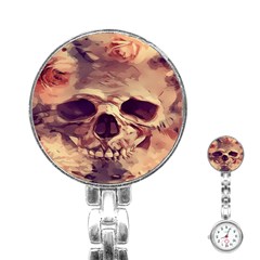 Day-of-the-dead Stainless Steel Nurses Watch by nateshop