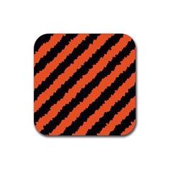 Halloween-background Rubber Coaster (square) by nateshop