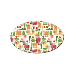 Vegetables Sticker Oval (100 Pack) by SychEva
