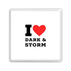 I Love Dark And Storm Memory Card Reader (square) by ilovewhateva