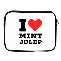 I Love Mint Julep Apple Ipad 2/3/4 Zipper Cases by ilovewhateva