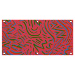 Pattern Saying Wavy Banner And Sign 4  X 2  by Salman4z