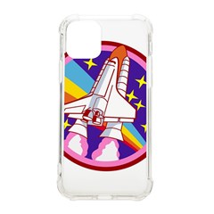 Badge Patch Pink Rainbow Rocket Iphone 11 Pro 5 8 Inch Tpu Uv Print Case by Salman4z