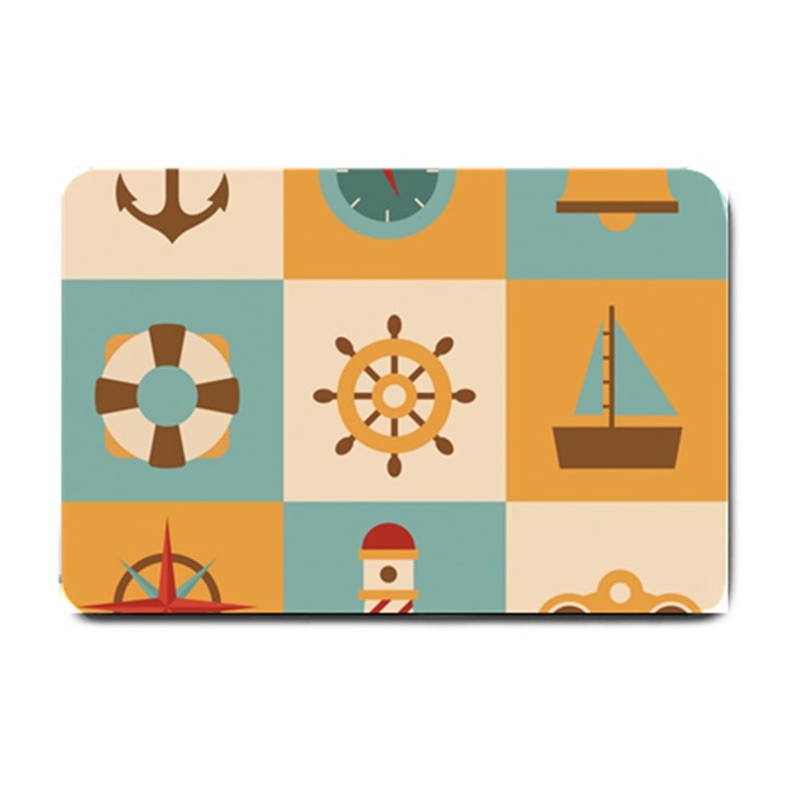 Nautical Elements Collection Small Doormat