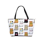 Cat Kitten Seamless Pattern Classic Shoulder Handbag