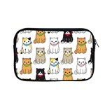 Cat Kitten Seamless Pattern Apple MacBook Pro 13  Zipper Case