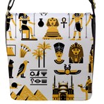 Egypt-symbols-decorative-icons-set Flap Closure Messenger Bag (S)