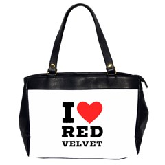 I Love Red Velvet Oversize Office Handbag (2 Sides) by ilovewhateva