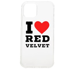 I Love Red Velvet Iphone 12 Pro Max Tpu Uv Print Case by ilovewhateva