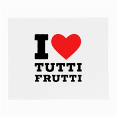 I Love Tutti Frutti Small Glasses Cloth by ilovewhateva