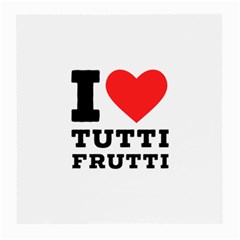 I Love Tutti Frutti Medium Glasses Cloth (2 Sides) by ilovewhateva